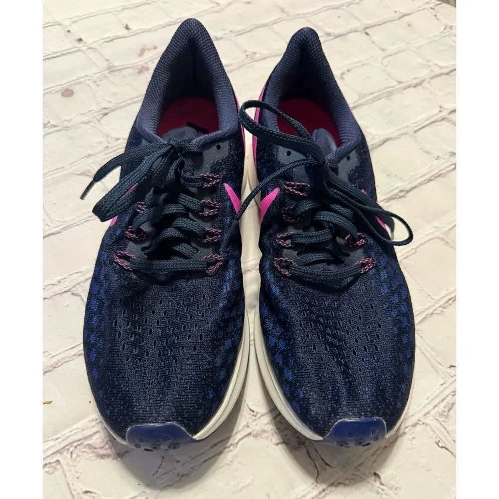 Nike Women's Size 9 Air Zoom Pegasus Running Shoes Blue Pink Swoosh Lightweight